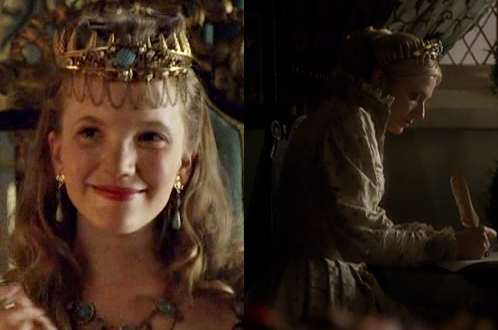 Reused costumes on The Tudors - tiara