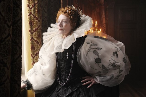 Elizabeth I as played by Vanessa Redgrave