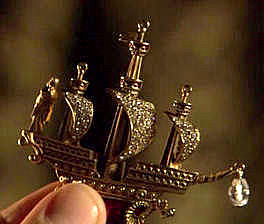 The Ship trinket Anne Boleyn sends Henry