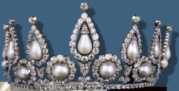 Westminster Pearl Drop tiara