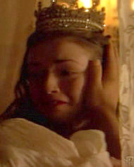 Princess Mary Tudor in a crown