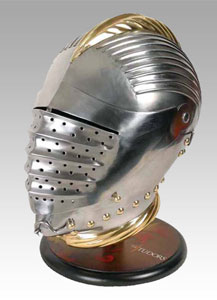 Grand Prize for The Pop Goes The Tudors Sweepstakes: King Henry Jousting Helmet