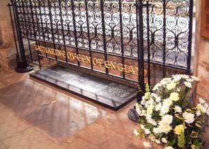 The tomb of Katherine of Aragon, Peterborough Cathedral