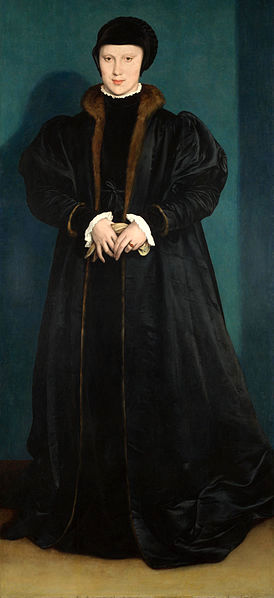 Christina of Denmark by Holbein