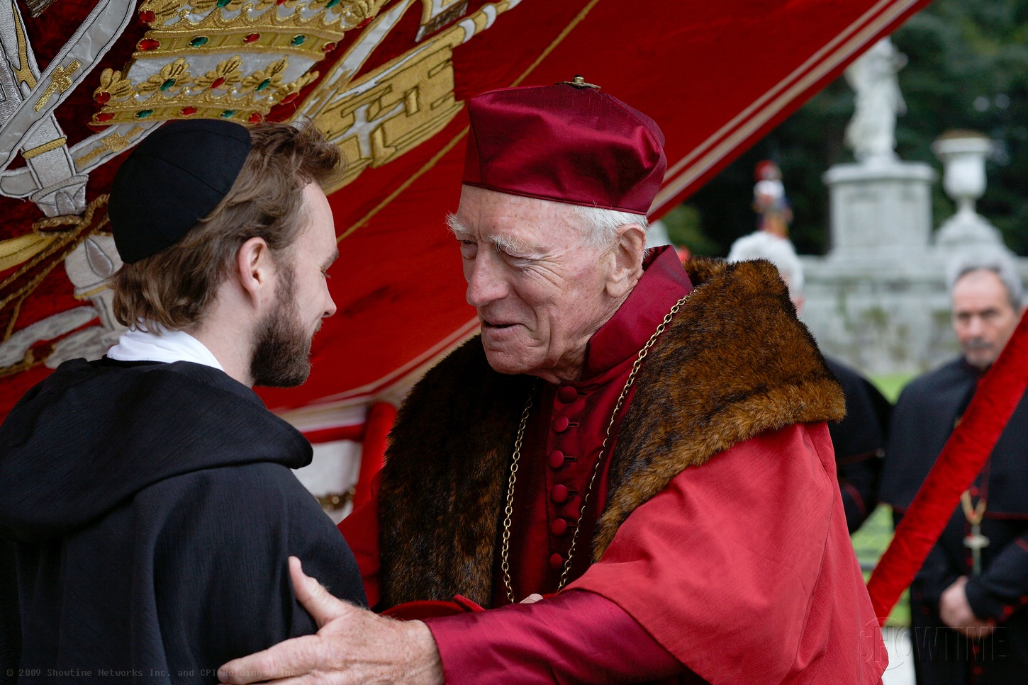 Cardinal von Waldburg and Reginald Pole