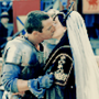 A kiss from her knight
