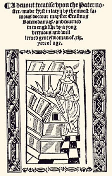 Margaret More Roper's translation of Erasmus