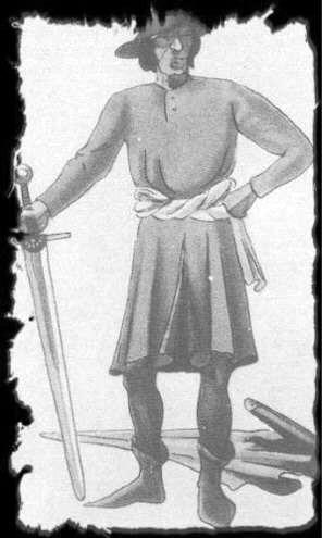 French swordsman