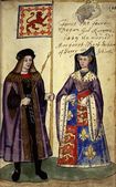 James IV, King of Scotland, and Margaret Tudor, his queen