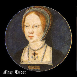 Princess Mary Tudor as a child