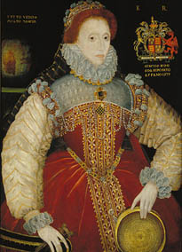 Sieve Portrait - Elizabeth I