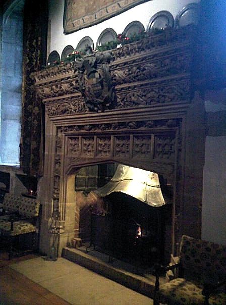 Fireplace at Hever