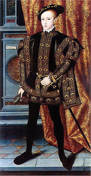 King Edward VI by W. Scrots 1550