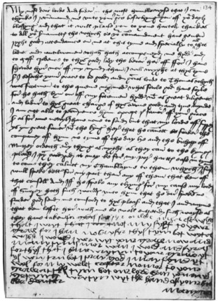 Margaret Tudor Letter
