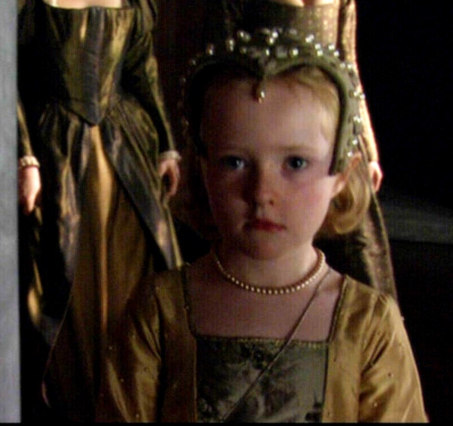 Princess Elizabeth as played by Kate Duggan