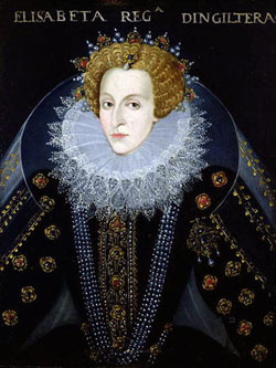 Queen Elizabeth I, c.1592.