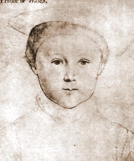 Prince Edward Tudor by Holbein