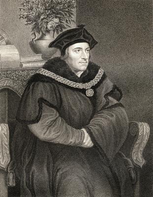 Sir Thomas More (Black & White)