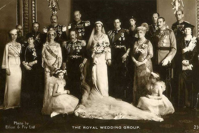 Duke of Kent and Princess Marina wedding