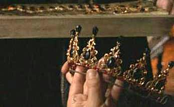 Katherine's crown and necklace
