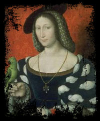 "Princess Marguerite of Navarre" by Jean Clouet, 1527