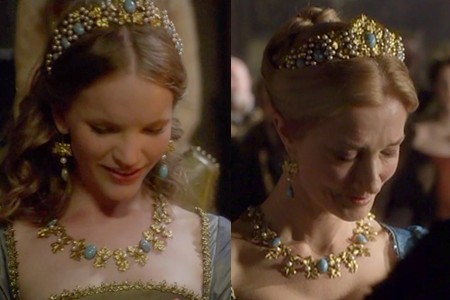 Katherine Howard/Catherine Parr - Necklace & Earrings