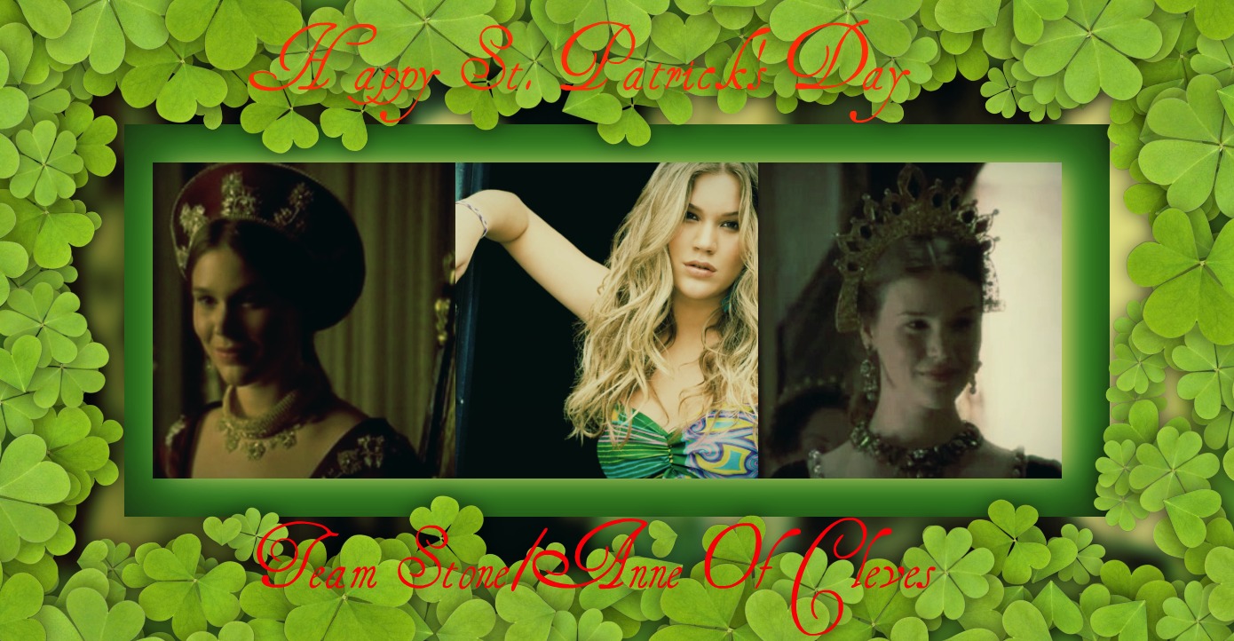 Team Stone/Anne Of Cleves St.Patrick's Day 2011 Banner