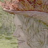 Kitty and the Feather Hat - A Team Merchant/Katherine Howard Icon