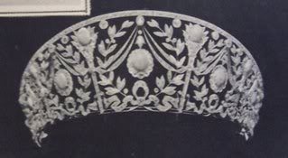 Original version of the Turquoise tiara of the Queen Mum