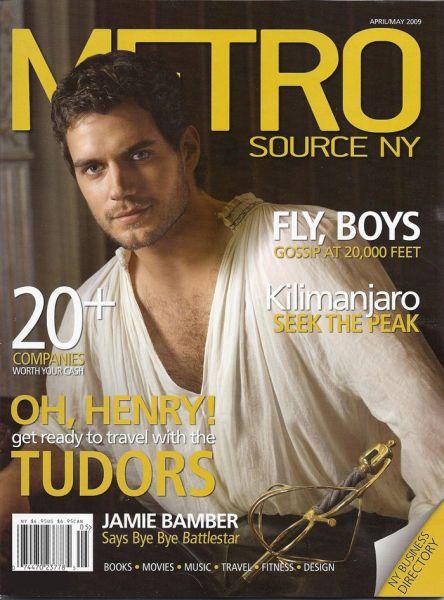 Metro Magazine cover Henry Cavill