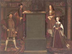 Henry VII and family