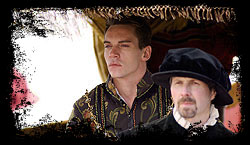 King Henry VIII played by Johnathan Rhys Meyers