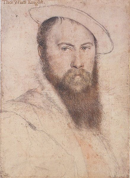 Sir Thomas Wyatt the Elder by Holbein