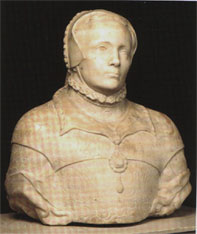 bust of Queen Mary