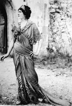 Jeanne Delvair in Marie Tudor, film adaptation of a Victor Hugo story-1917