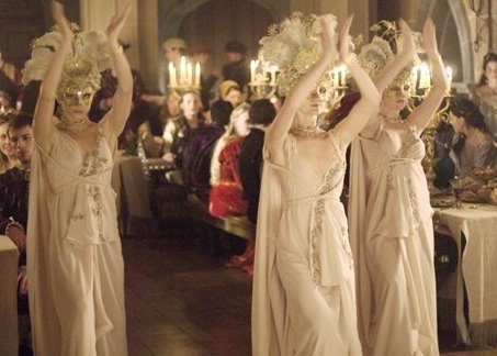Anne dancing at the French court