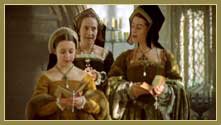 Young princess Mary in David Starkey series "Six wives of Henry VIII"