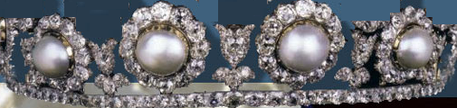 Westminster Pearl Drop original tiara