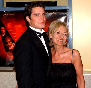 Henry Cavill and his mom