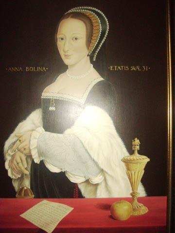 Anne Boleyn - Painting at Ludlow Castle