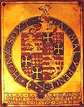 Brandon's stall plate at St. George's chapel