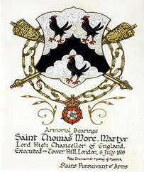 Sir Thomas More's Coat of Arms