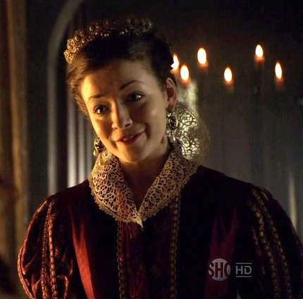 Lady Mary Tudor portrayed by Sarah Bolger