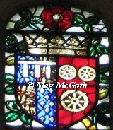 Ancestry of Catherine Parr - John of Gaunt and Katherine Swynford Roet Arms © Meg McGath