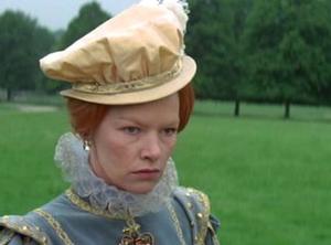 Glenda Jackson as Elizabeth in "Mary, Queen of Scots"