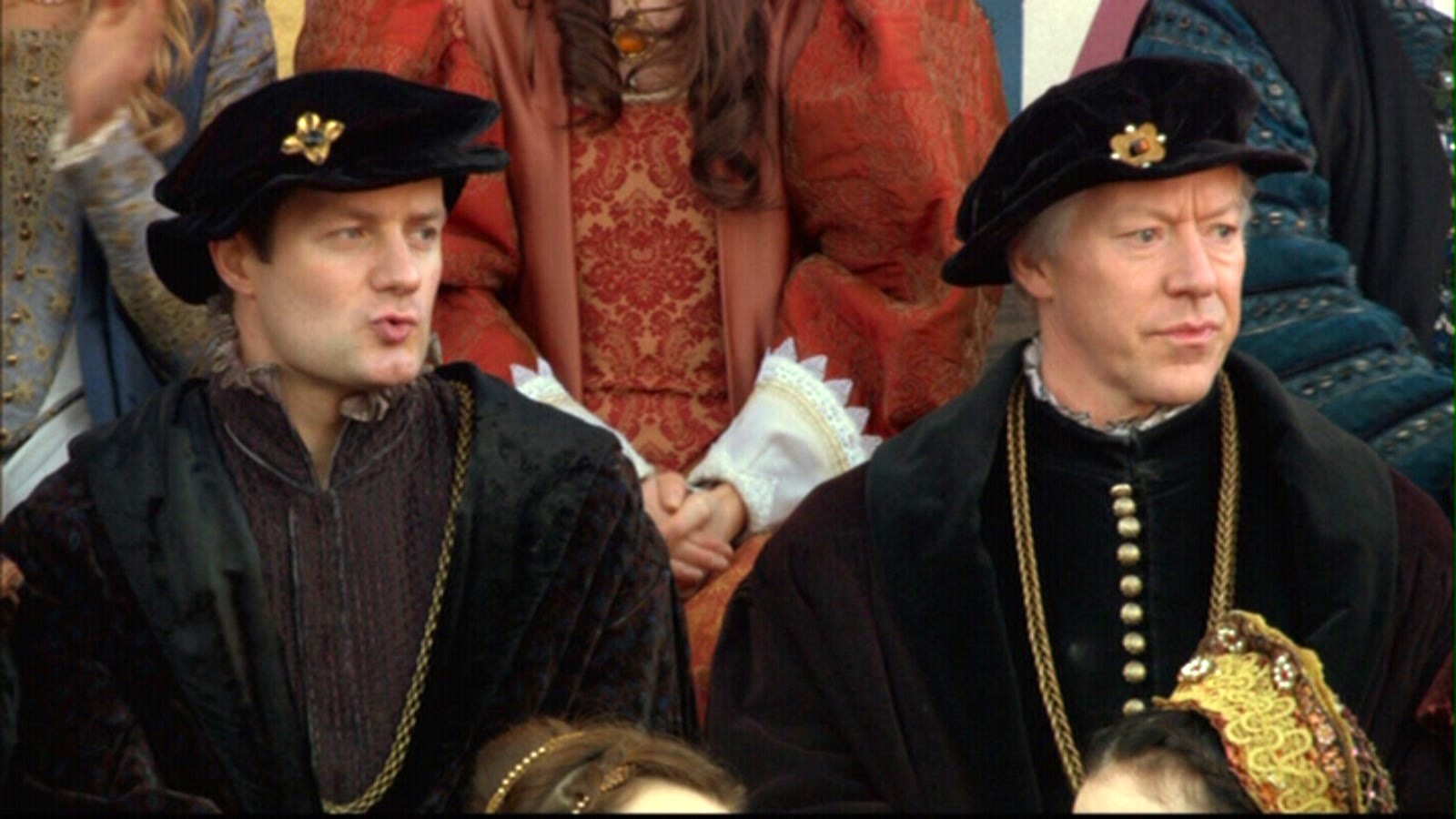 George Boleyn as played by Padraic Delaney