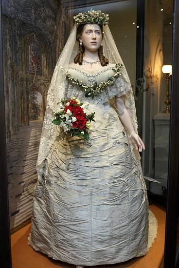 Wedding dress of Princess Alexandra (later Queen)