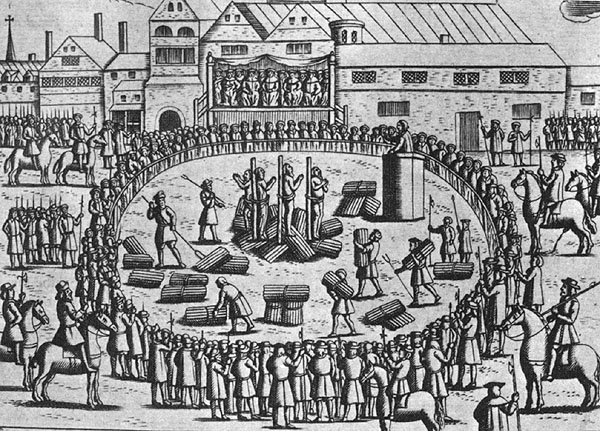 Execution of Anne Askew