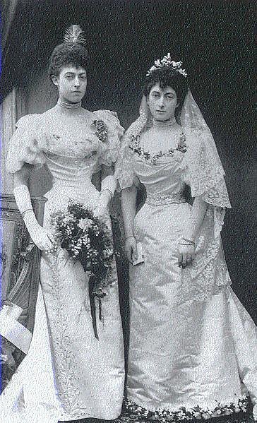 HRH Princess Maud of Wales and sister HRH Princess Victoria of Wales