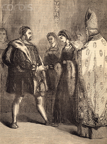 Katherine Parr and Henry VIII Wedding